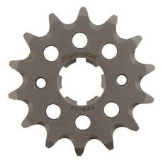 ŘETĚZOVÁ SADA EK - STŘÍBRNÝ ŘETĚZ 520 SRX, X-KROUŽEK, KOLEČKO SUPERSPROX, ROZETA SUPERSPROX PRO YAMAHA YZ 250 1980