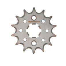 ŘETĚZOVÁ SADA D.I.D CHAIN - STŘÍBRNÝ ŘETĚZ 428 VX, X-KROUŽEK, KOLEČKO SUPERSPROX, ROZETA SUPERSPROX PRO RIEJU SMX 125 2005-2008