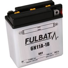 Konvenční motocyklová baterie FULBAT 6N11A-1B