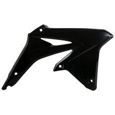 SPOILERY CHLADIČE POLISPORT 8412500002 (PÁR) ČERNÝ PRO SUZUKI RM-Z 450 2008-2017