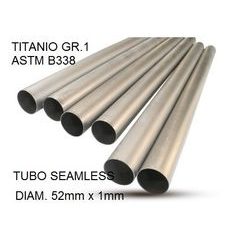 TITAN BEZ SVÁRŮ GR.1 TUBE AISI TIG GPR TU.T.4 BROUŠENÁ NEREZOVÁ OCEL L.100CM D.52MM X 1MM