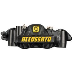 RADIÁLNÍ BRZDOVÉ TŘMENY ACCOSSATO PZ004 KOVANÝ MONOBLOK, ROZTEČ 108 MM S HLINÍKOVÝMI PÍSTKY