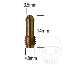 TRYSKÁČEK VOLNOBĚHU MIKUNI EBC151-32.5 GR32.5 TYP N151.067