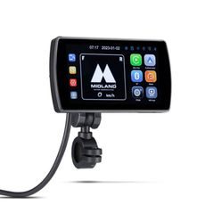 BIKEPLAY PRO – DISPLEJ NA MOTORKU S NAPÁJECÍM KABELEM MIDLAND C1682