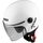 Otevřená helma AXXIS SQUARE solid perleťově bílá lesklá S
