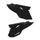 Boční panely POLISPORT 8478500007 restyling černý pro HONDA CR 125 R 2002-2007, HONDA CR 250 R 2002-2007
