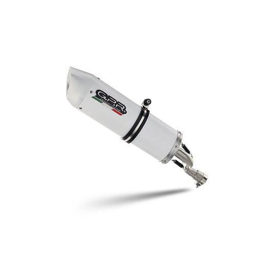 KONCOVKA VÝFUKU SLIP-ON GPR ALBUS CERAMIC A.70.RACEDB.ALB LESKLÁ BÍLÁ
