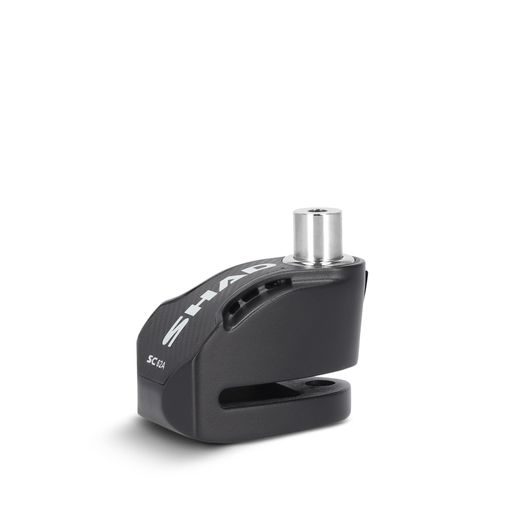 ZÁMEK NA KOTOUČ S ALARMEM SHAD SC62A C0S6200A ČERNÝ PIN 10MM