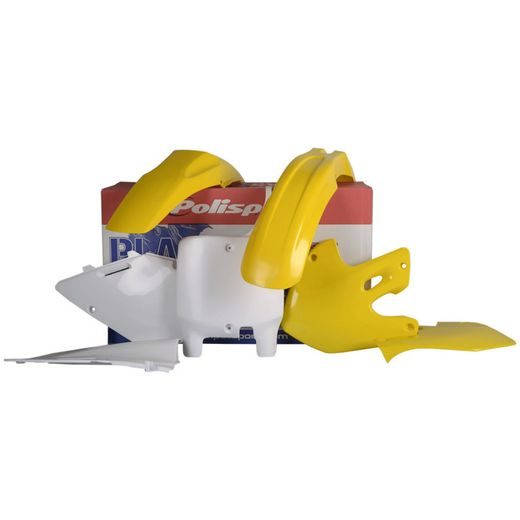 SADA PLASTŮ POLISPORT 90094 OEM BARVA PRO SUZUKI RM 125 1999-2000, SUZUKI RM 250 1999-2000