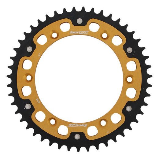 ŘETĚZOVÁ SADA D.I.D CHAIN - ZLATÝ ŘETĚZ 520 ZVM-X, X-KROUŽEK, KOLEČKO SUPERSPROX, ROZETA SUPERSPROX STEALTH PRO SUZUKI DR 800 BIG 1991-1999