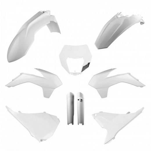 SADA PLASTŮ POLISPORT 91465 WHITE KTM PRO KTM XC-W 300 2014-2015