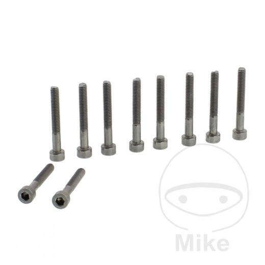 ŠROUBY S VÁLCOVOU HLAVOU JMT DIN 912 A2 M4X0.7 30 MM 10 KUSŮ