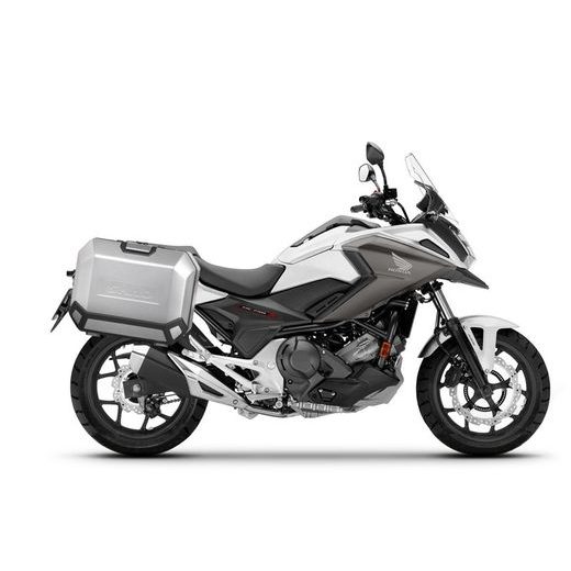 KOMPLETNÍ SADA BOČNÍCH HLINÍKOVÝCH KUFRŮ SHAD TERRA 36L/36L, VČETNĚ MONTÁŽNÍ SADY SHAD HONDA NC 750 X