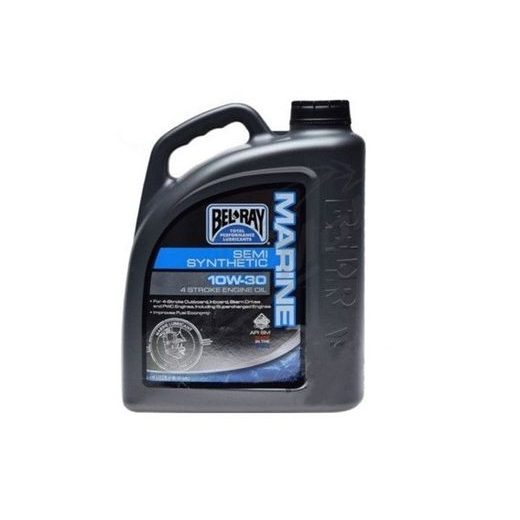 MOTOROVÝ OLEJ BEL-RAY MARINE SEMI-SYNTHETIC 4T 10W-30 4 L