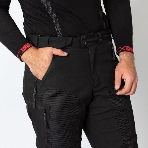 KALHOTY IXS TOURSTER-BIG AIR 1.0 X2-165405 ČERNÝ 5XL