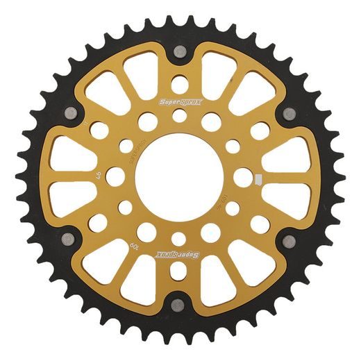 ŘETĚZOVÁ ROZETA SUPERSPROX STEALTH RST-109:46-GLD ZLATÁ 46 ZUBŮ, 520
