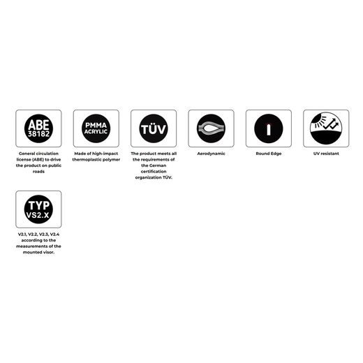 PLEXI ŠTÍT PUIG TOURING PLUS WITH VISOR 22329W PRŮHLEDNÝ