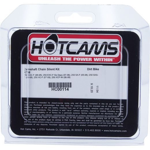 CAMSHAFT CHAIN SILENT KIT HOT CAMS HC00114