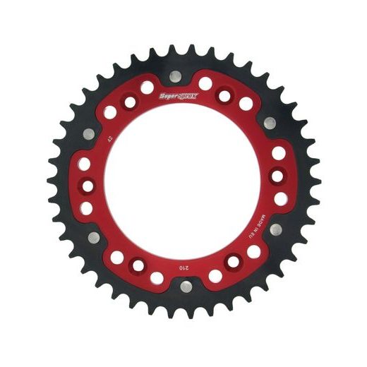ŘETĚZOVÁ ROZETA SUPERSPROX STEALTH RST-210:42-RED ČERVENÁ 42 ZUBŮ, 520
