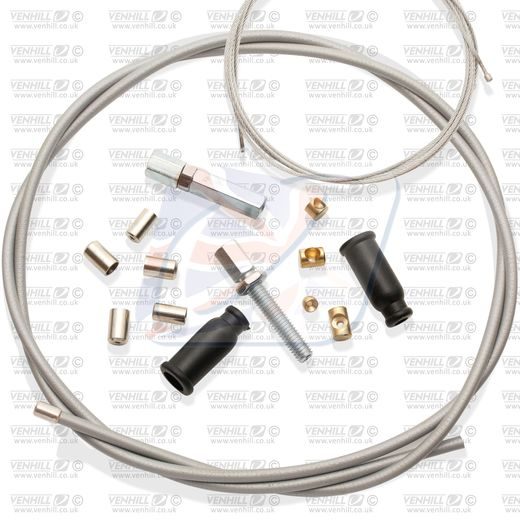 LANKO PLYNU UNIVERZÁLNÍ SADA VENHILL U01-4-100-GY 6MM VNĚJŠÍ PRŮMĚR (1.35M) ŠEDÁ
