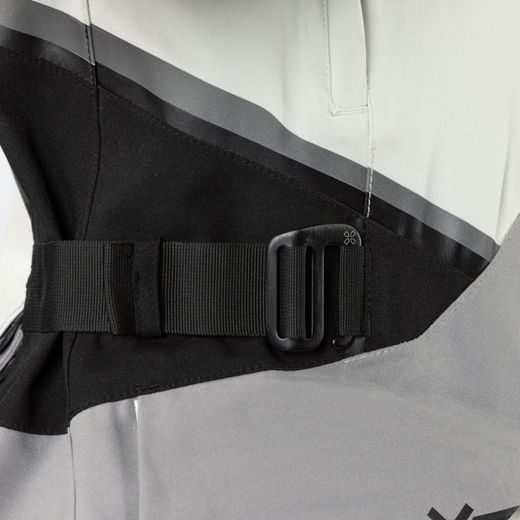 DÁMSKÁ BUNDA S LAMINOVANOU MEMBRÁNOU IXS TOURSTER-STX 1.0 X2-111605 SVĚTLE ŠEDO-ŠEDÁ DK2XL