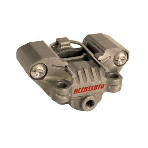 ZADNÍ RADIÁLNÍ BRZDOVÝ TŘMEN ACCOSSATO PZ017 PRO MINIGP A PITBIKE - ROZTEČ 45 MM