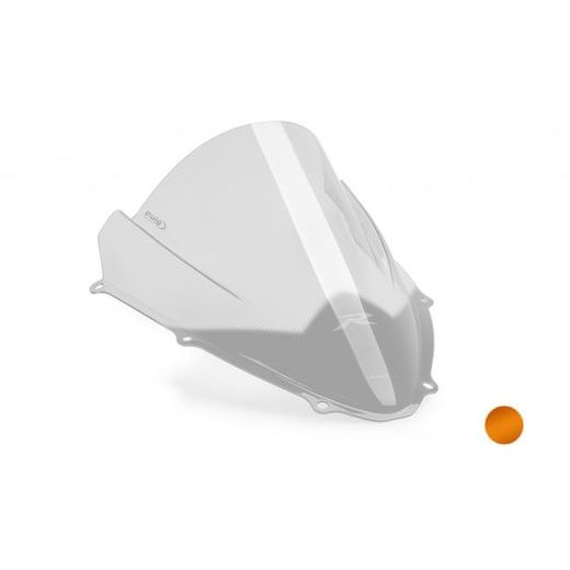 PLEXI ŠTÍT PUIG Z-RACING 23155T ORANŽOVÁ