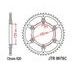 ŘETĚZOVÁ SADA EK - STŘÍBRNÝ ŘETĚZ 520 SRO, O-KROUŽEK, KOLEČKO JT POGUMOVANÉ, ROZETA JT PRO HUSQVARNA FS 450 2023-2024