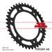 ŘETĚZOVÁ SADA EK - STŘÍBRNÝ ŘETĚZ 520 SRX, X-KROUŽEK, KOLEČKO JT, ROZETA JT PRO HONDA CRF 300 L 2023-2024
