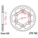 ŘETĚZOVÁ SADA D.I.D CHAIN - STŘÍBRNÝ ŘETĚZ 525 ZVM-X, X-KROUŽEK, KOLEČKO JT POGUMOVANÉ, ROZETA JT PRO DUCATI MULTISTRADA V4 RALLY 1158 2024
