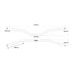 ŘÍDÍTKA ACCOSSATO HLINÍK, 22MM ZELENÁ