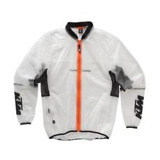 KTM MOTO PLÁŠTĚNKA RAIN JACKET TRANSPARENT