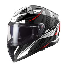 LS2 FF811 VECTOR II C SAVAGE WHITE RED GREY-06