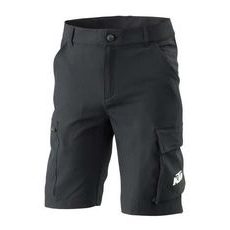 KTM PÁNSKÉ KRAŤASY TEAM SHORTS ČERNÉ