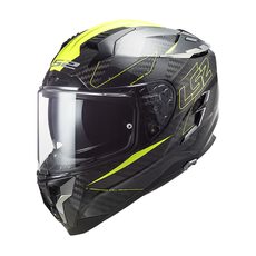 INTEGRÁLNÍ HELMA LS2 FF327 CHALLENGER CT2 FOLD GLOSS H-V YELLOW