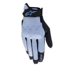 RUKAVICE STATED AIR, ALPINESTARS (SVĚTLE MODRÁ/ČERNÁ) 2024