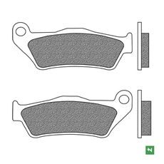 BRZDOVÉ DESTIČKY, NEWFREN (SMĚS ROAD TOURING SINTERED) 2 KS V BALENÍ