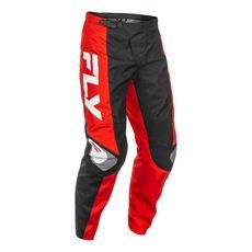 KALHOTY F-16, FLY RACING - USA 2025 (ČERNÁ/ČERVENÁ/BÍLÁ)