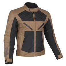 MBW PÁNSKÁ TEXTILNÍ MOTO BUNDA ACE JACKET BLACK BROWN 