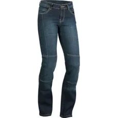 MBW DÁMSKÉ JEANSOVÉ MOTO KALHOTY KEVLAR JEANS STRETCH MODRÉ