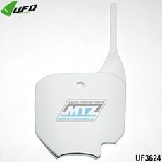 TABULKA PŘEDNÍ HONDA CR80 / 96-02 + CR85 / 03-20 - (BARVA BÍLÁ)