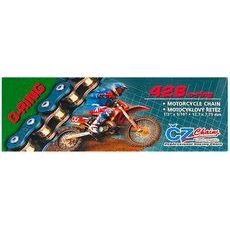 ŘETĚZ 428OR, ČZ (BARVA ČERNÁ, 60 ČLÁNKŮ VČ. ROZPOJOVACÍ SPOJKY CLIP)