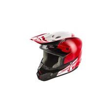 PŘILBA KINETIC SHARP, FLY RACING - USA, (ČERVENÁ/ČERNÁ)