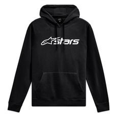 MIKINA BLAZE HOODIE 3, ALPINESTARS (ČERNÁ/BÍLÁ)