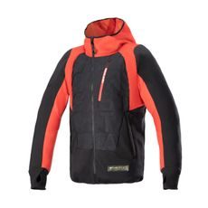 BUNDA MO.ST.EQ HYBRID, ALPINESTARS (ČERNÁ/ČERVENÁ) 2024