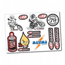 MAXIMA DECAL SHEET - MAXIMA VINTAGE / SIZE 8.5" X 6" (22CM X 15.5CM)
