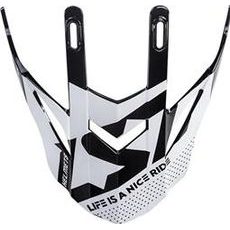 LS2 MX437 PEAK BLOCK WHITE RED