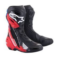 BOTY SUPERTECH R HONDA KOLEKCE, ALPINESTARS (ČERNÁ/ČERVENÁ FLUO/MODRÁ/BÍLÁ) 2024