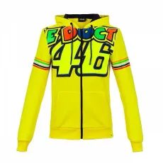 VR46 DÁMSKÁ MIKINA OFFICIAL STRIPES HOODIE
