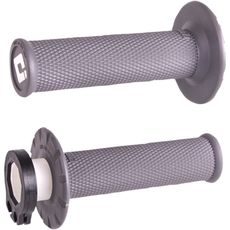 ODI GRIPS NO-WAFFLE MX V2 LOCK-ON GRIP GRAPHITE